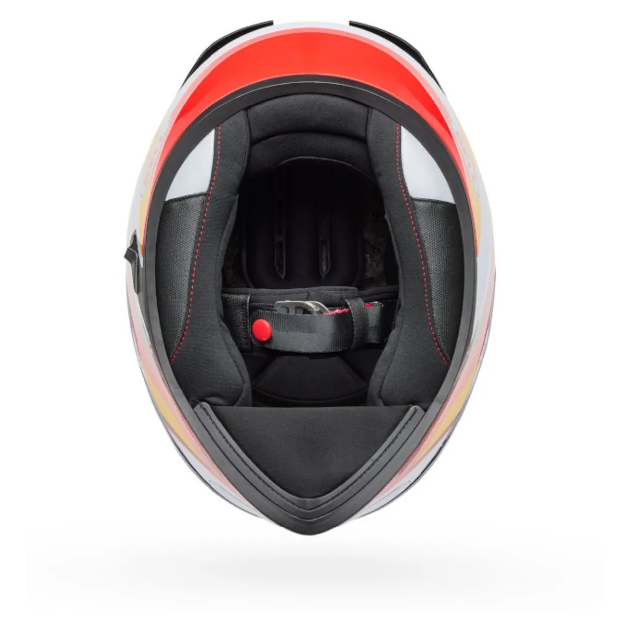 Casco Bell Lithium 2026 Nova Bianco Rosso