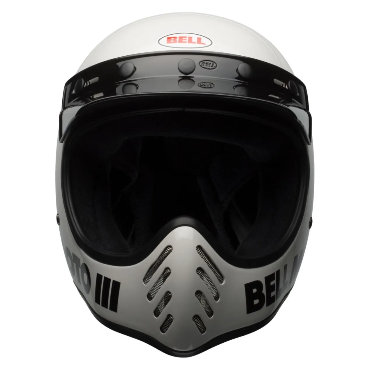 Casco Bell Moto-3 Classic Bianco
