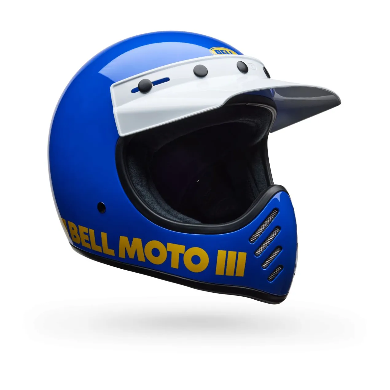 Casco Bell Moto-3 Classic Blu