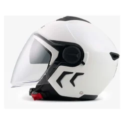 Casco Blauer Demi Jet Dj01 Mono Glossy White