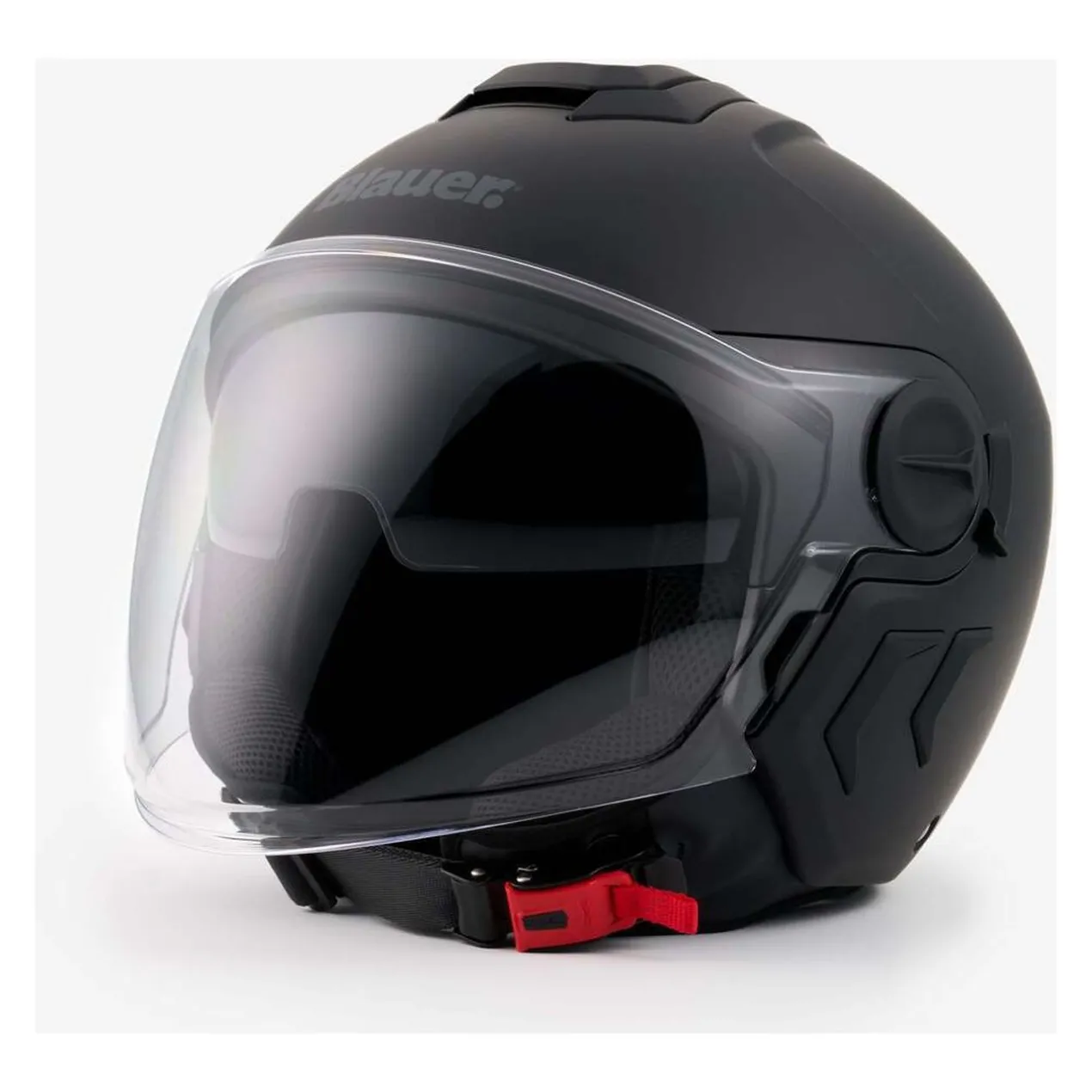 Casco Blauer Demi Jet Dj01 Mono Matt Black