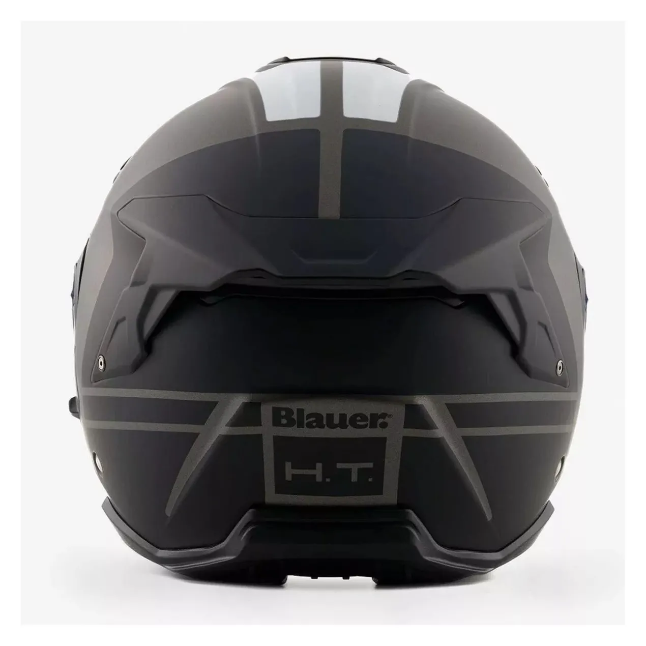 Casco Blauer Jet Jj01 Matt Titanium