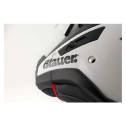 Casco Blauer Jet Jj01 Mono Glossy White