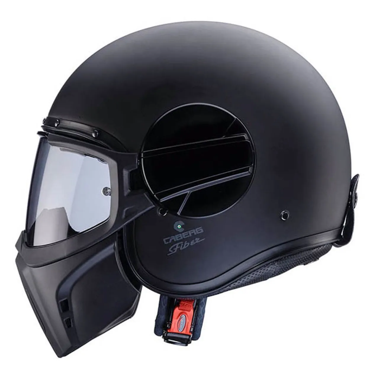 Casco Caberg Jet Ghost X Matt Black