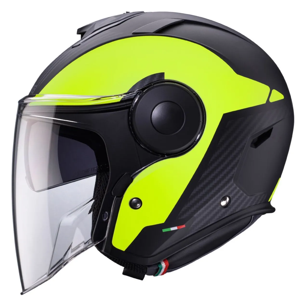 Casco Caberg Soho Milano Matt Black / Yellow
