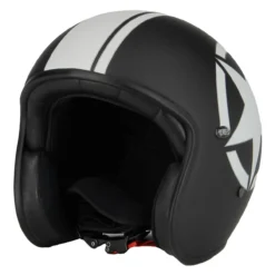 Casco Calotta Piccola Omologata Premier Le Petit Star Nero Opaco