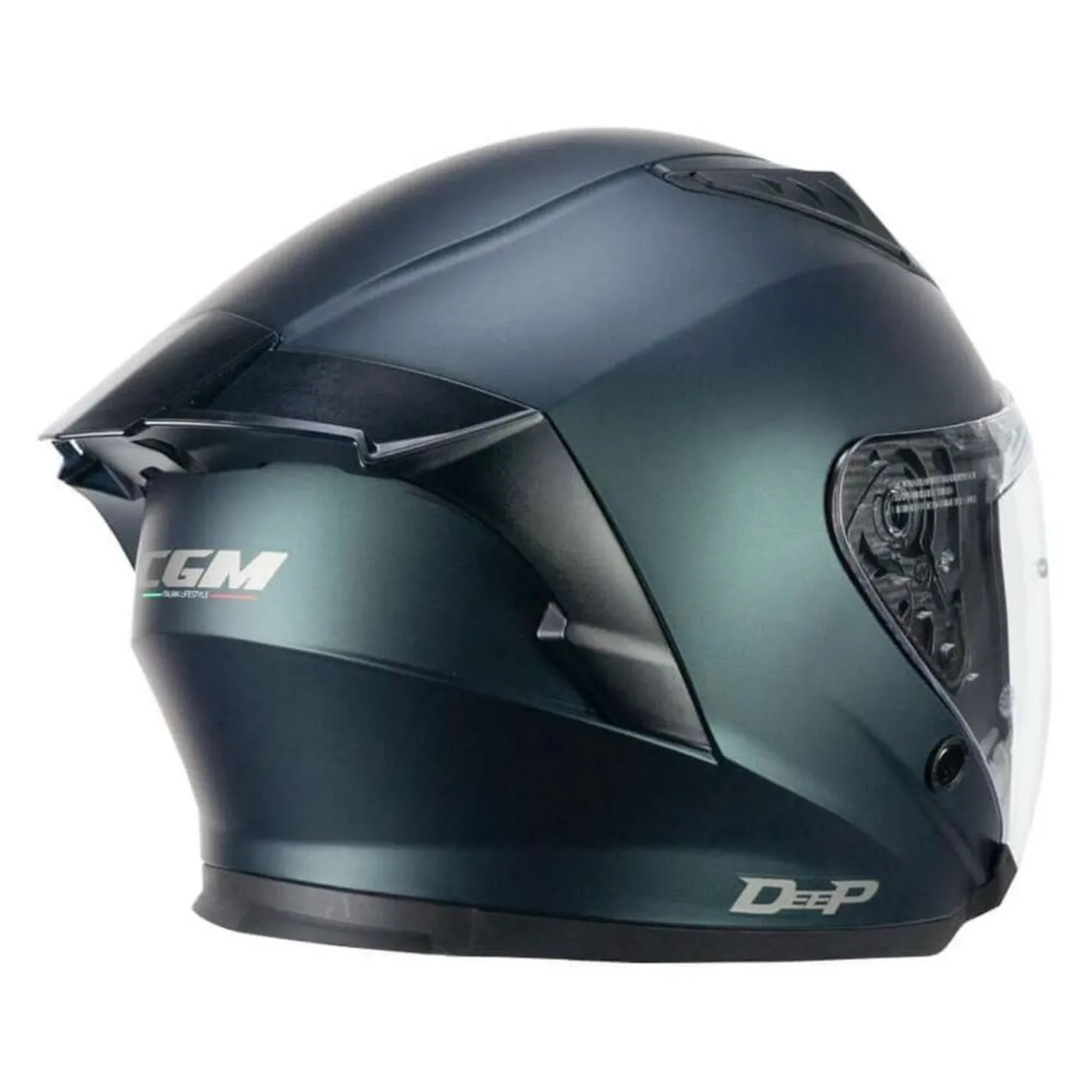 Casco Cgm 127a Deep Mono Petrolio Satinato