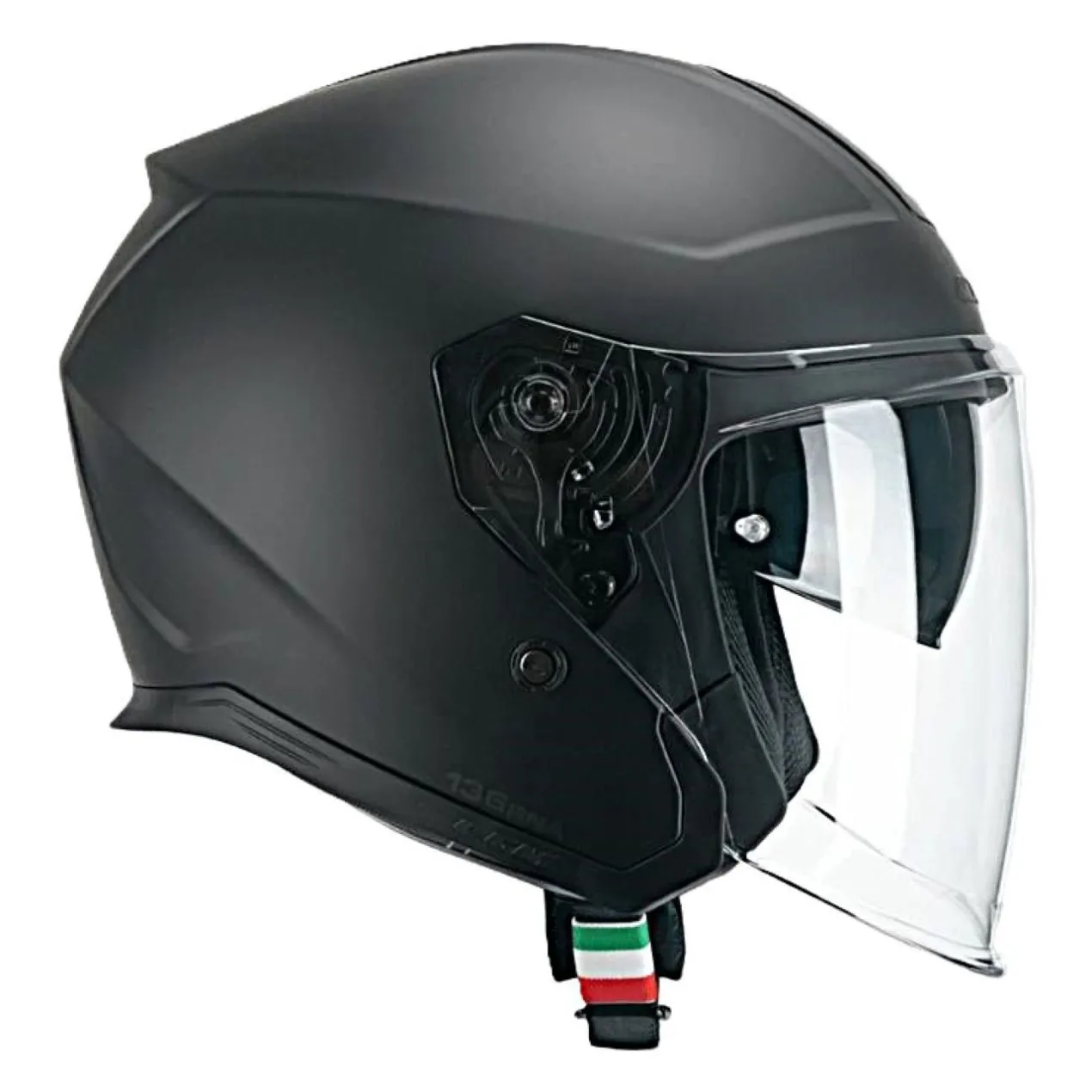 Casco Cgm 136a Rna Mono Nero Opaco