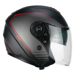 Casco Cgm 160g Jad Ride Nero Rosso Opaco