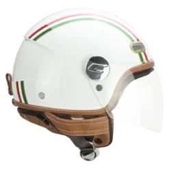 Casco Cgm 191i Pix It Visiera Lunga Verde Bianco Rosso