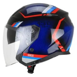Casco Cgm 136m Rna Fibra Ride Nero Blu Rosso