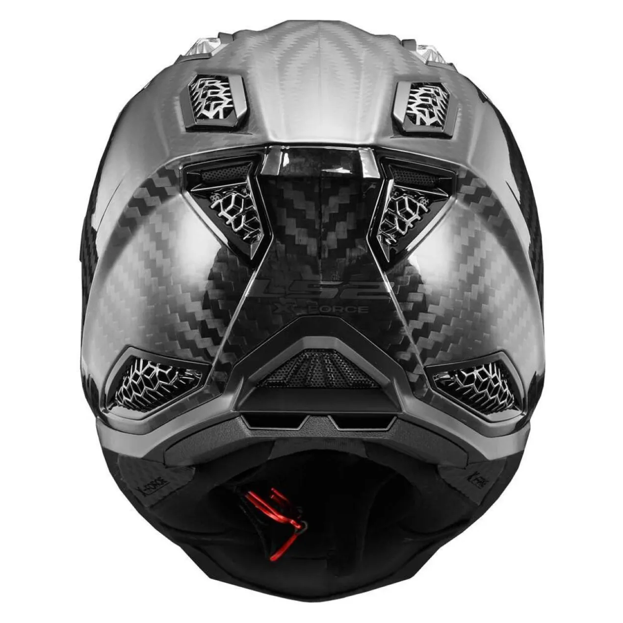 Casco Cross Ls2 Mx703 C X-force Carbon Gloss Carbon