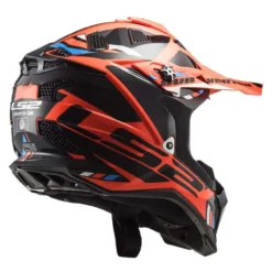 Casco Cross Ls2 Mx700 Subverter Stomp Fluo Orange Black