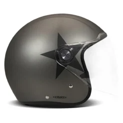 Casco Demi-jet Dmd P1 Color Star Grey