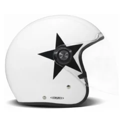 Casco Demi-jet Dmd P1 Color Star White