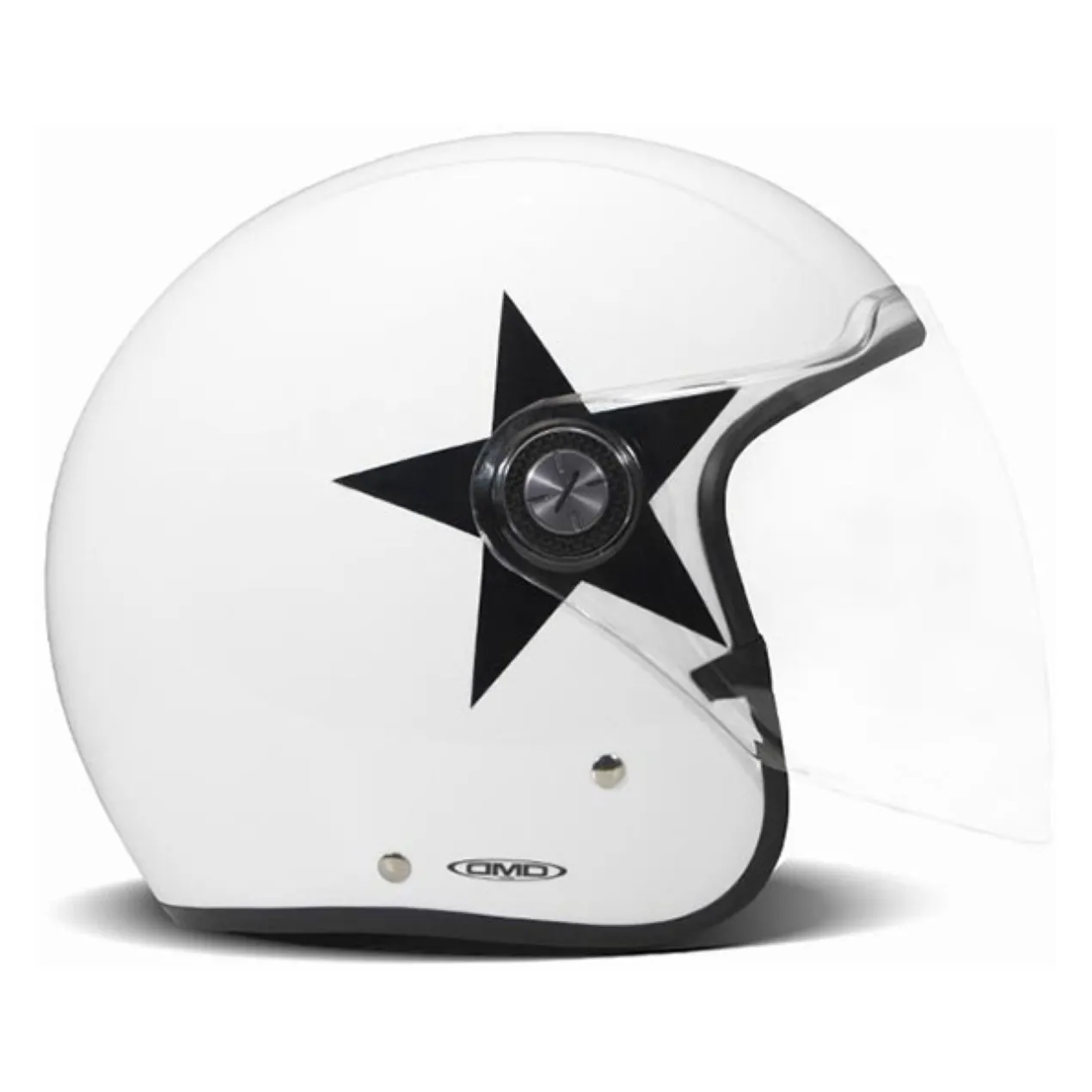 Casco Demi-jet Dmd P1 Color Star White