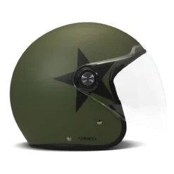Casco Demi-jet Dmd P1 Color Star Green