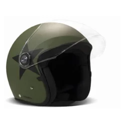 Casco Demi-jet Dmd P1 Color Star Green