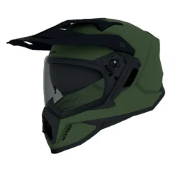 Casco Enduro Acerbis Assault Mono Verde Opaco