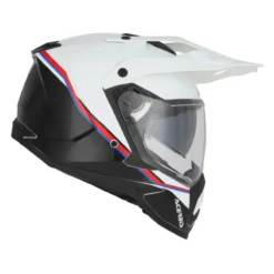 Casco Enduro Acerbis Assault Graphic White Black