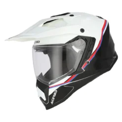 Casco Enduro Acerbis Assault Graphic White Black