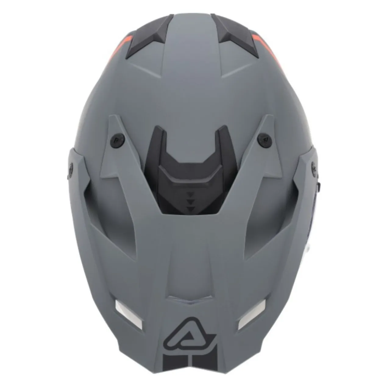 Casco Enduro Acerbis Assault Graphic Nero Arancio Fluo