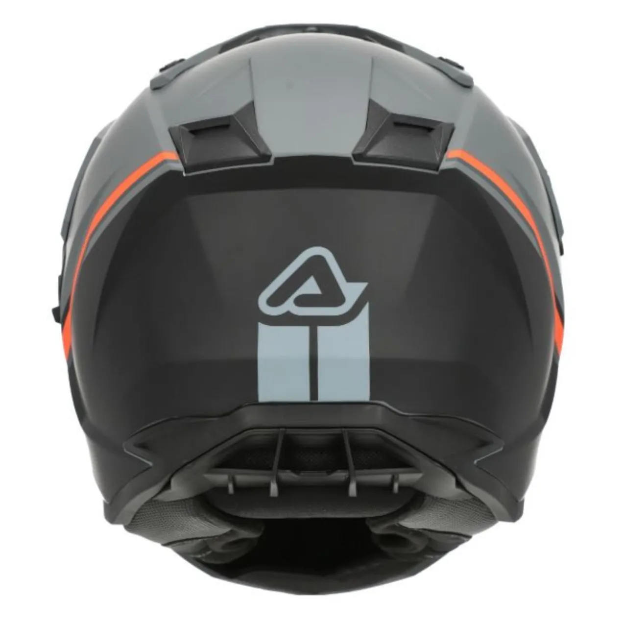 Casco Enduro Acerbis Assault Graphic Nero Arancio Fluo