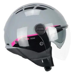 Casco Estivo Cgm 116a Air Mono Grigio Fucsia Fluo