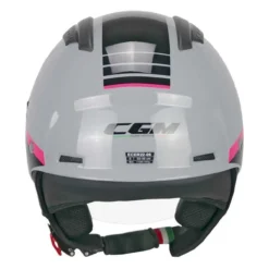 Casco Estivo Cgm 116a Air Mono Grigio Fucsia Fluo