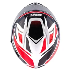 Casco Givi Integrale 50.6f Stoccarda Follow Bianco Rosso Nero