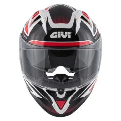 Casco Givi Integrale 50.6f Stoccarda Follow Bianco Rosso Nero