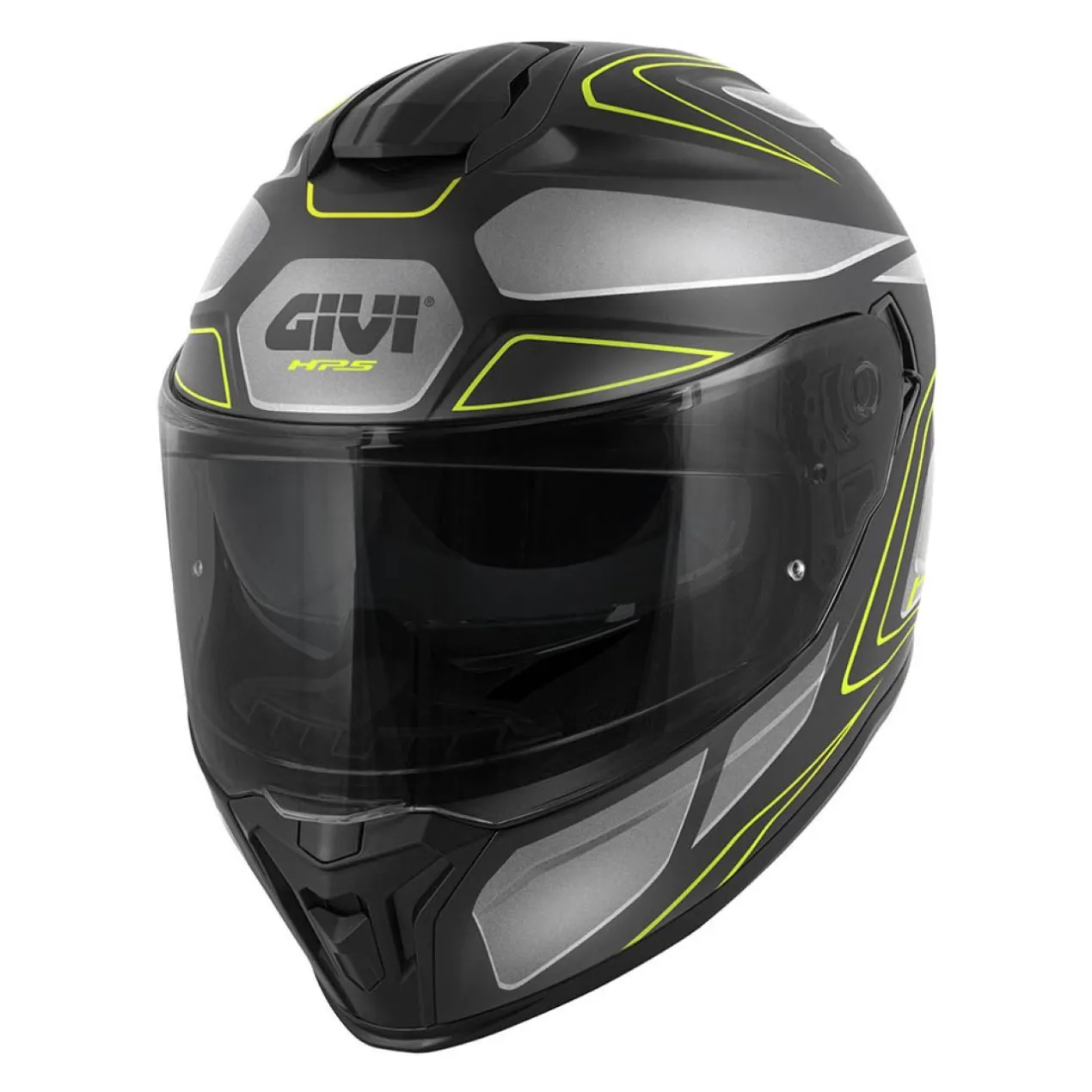 Casco Givi Integrale 55.1 Zephir Nero Opaco Argento T