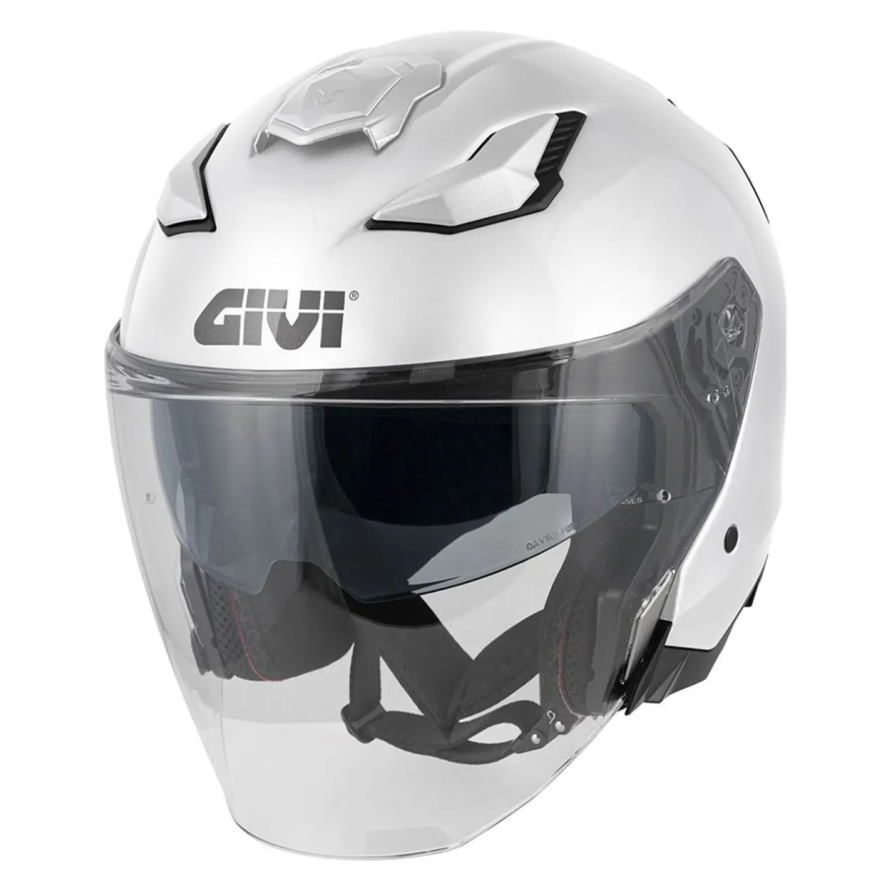 Casco Givi Jet Abs X31 Solid Color Bianco Lucido