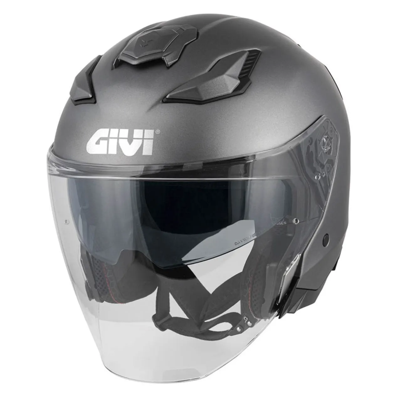 Casco Givi Jet Abs X31 Solid Color Titanio Opaco