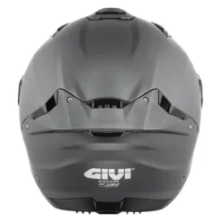 Casco Givi Jet Fibra X31 Fiber Solid Titanio Opaco