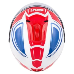 Casco Givi Jet Hx22f Planet Bianco/blu/rosso