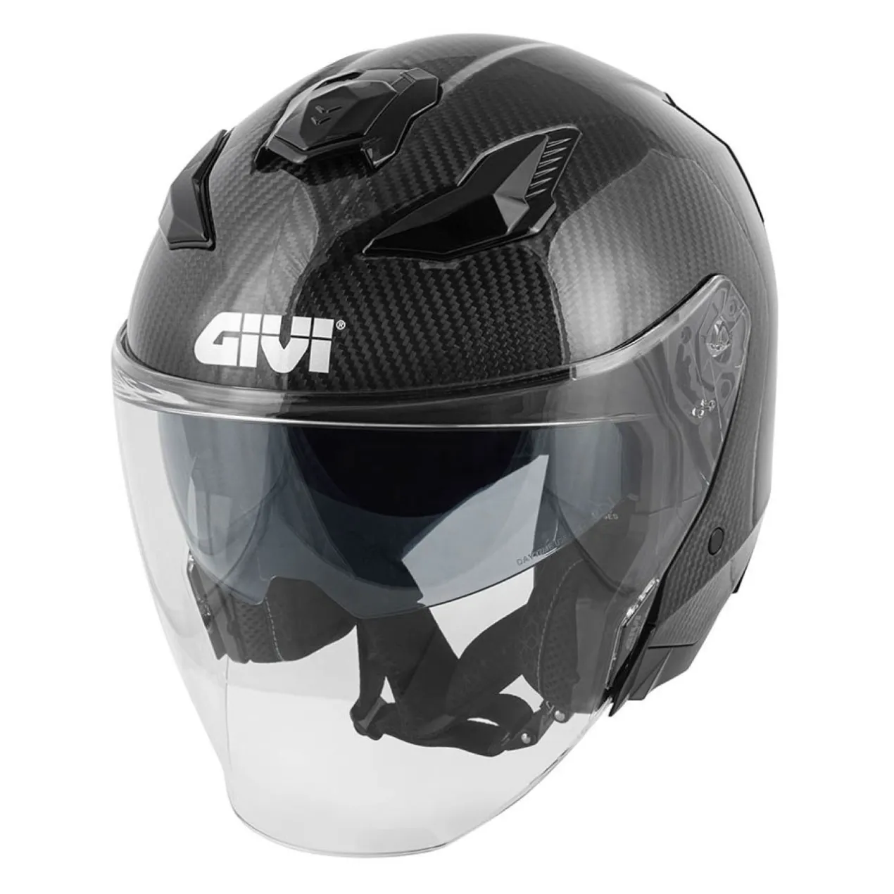 Casco Givi Jet X31 Carbon Solid Carbonio