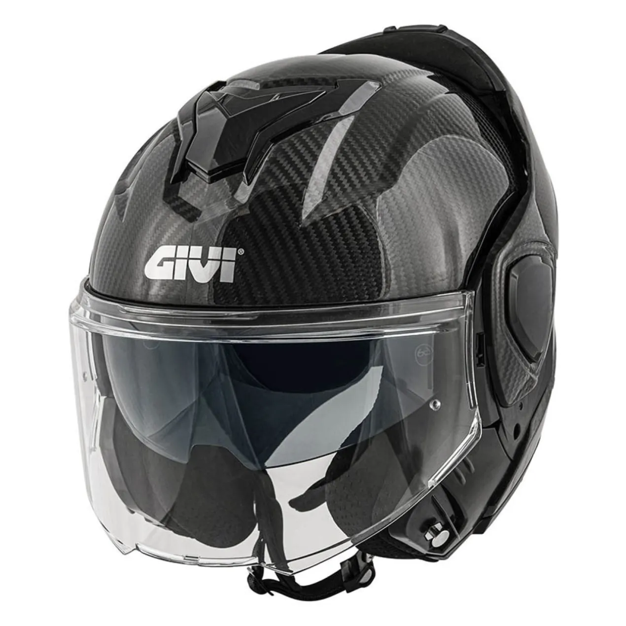 Casco Givi Reversibile X36 Carbon Carbonio Lucido