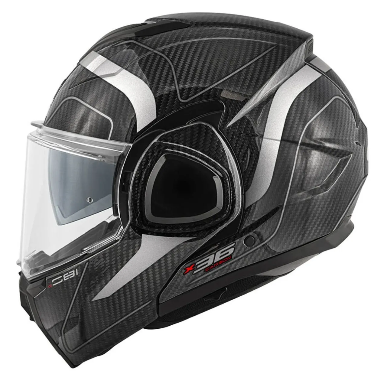 Casco Givi Reversibile X36 Carbon Grafic Carbonio