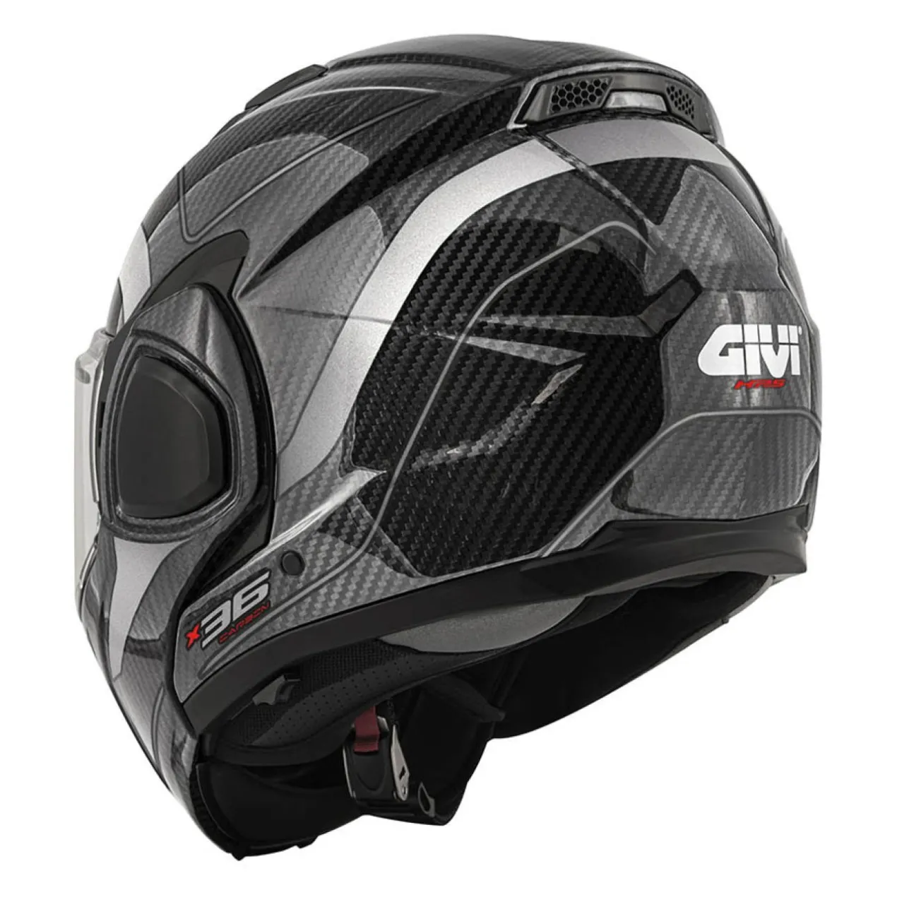 Casco Givi Reversibile X36 Carbon Grafic Carbonio
