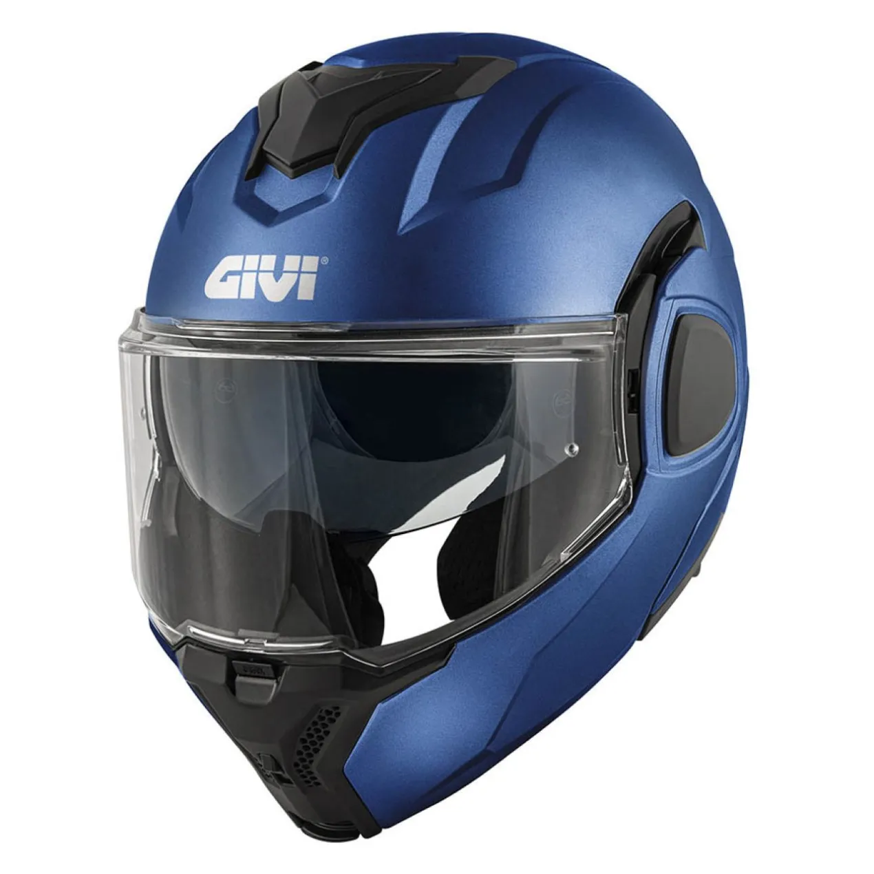 Casco Givi Reversibile X36 Fiber Solid Blu Opaco