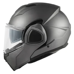 Casco Givi Reversibile X36 Fiber Solid Titanio Opaco
