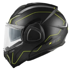 Casco Givi Reversibile X36 Pulse Nero Opaco Argento G