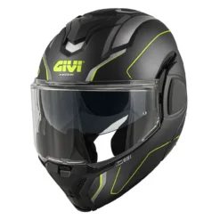 Casco Givi Reversibile X36 Pulse Nero Opaco Argento G
