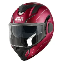 Casco Givi Reversibile X36 Pulse Bordeaux Nero Argent