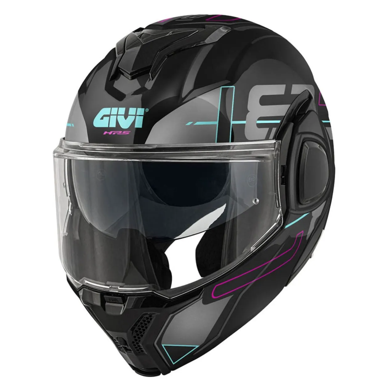 Casco Givi Reversibile X36 Vertigo Nero Fucsia
