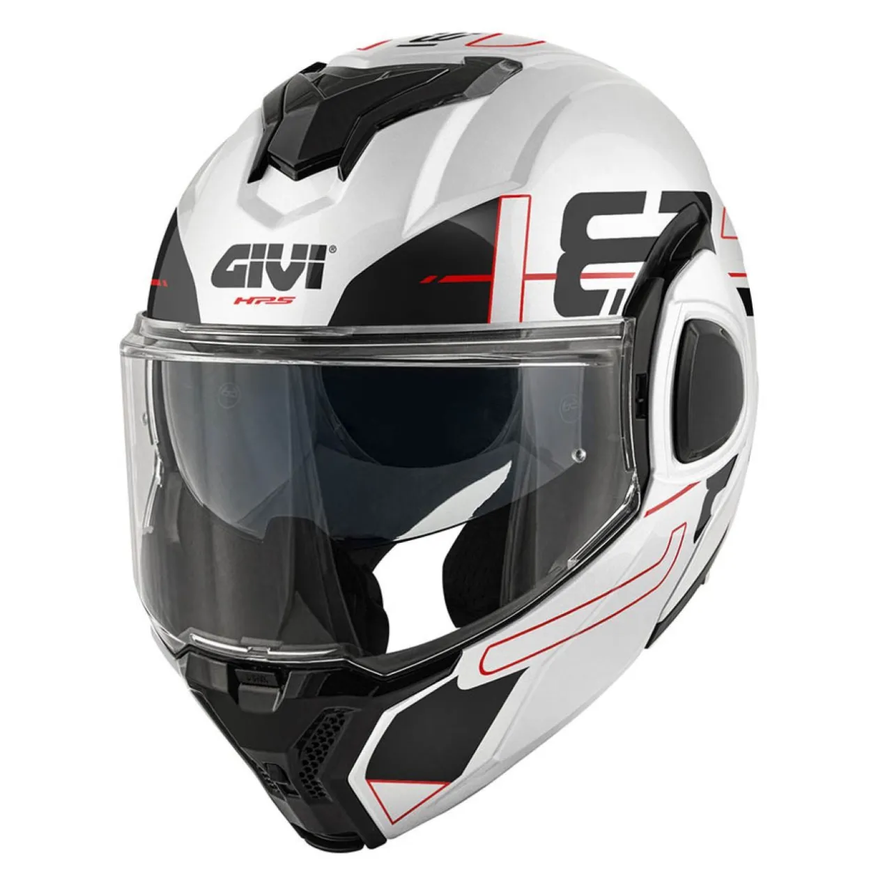 Casco Givi Reversibile X36 Vertigo Bianco Nero Rosso