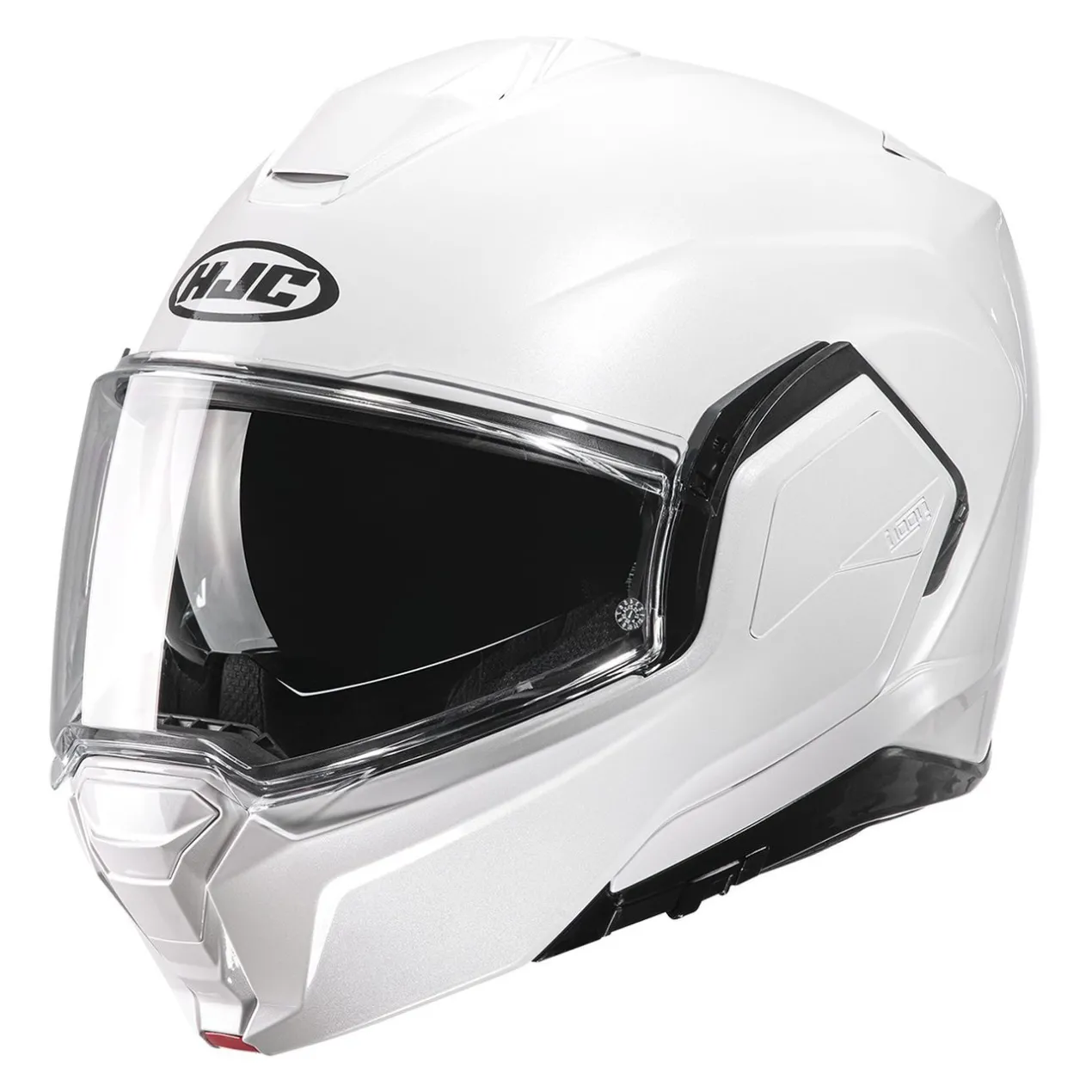 Casco Hjc I100 Solid Ribaltabile Pearl White