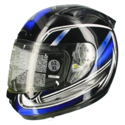 Casco in Fibra Fm Radikal Blu Fantasia Ultimi Pezzi