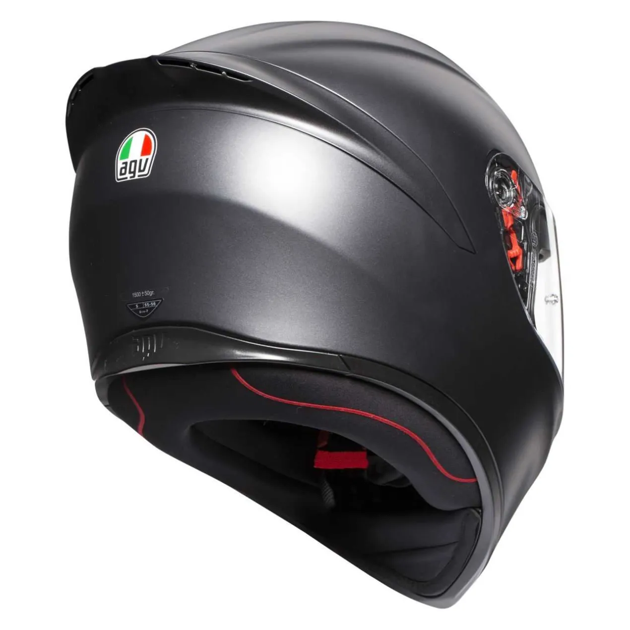 Casco Integrale Agv K1 E2205 Solid Matt Black